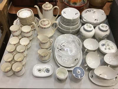 Lot 568 - Paragon Berlinda pattern tea and coffee set together with other ceramics.