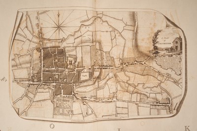 Lot 868 - A Map of the County of Essex, by John Chapman and Peter Andre, 1st edition published 1777, folio