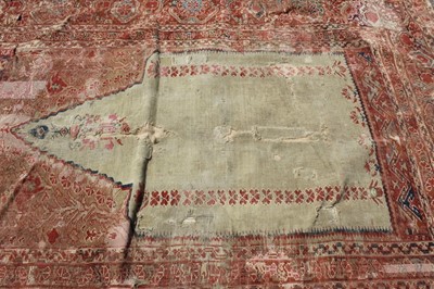 Lot 1486 - Antique prayer rug