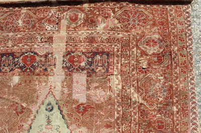 Lot 1486 - Antique prayer rug