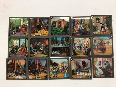 Lot 2635 - Collection of Victorian magic lantern slides