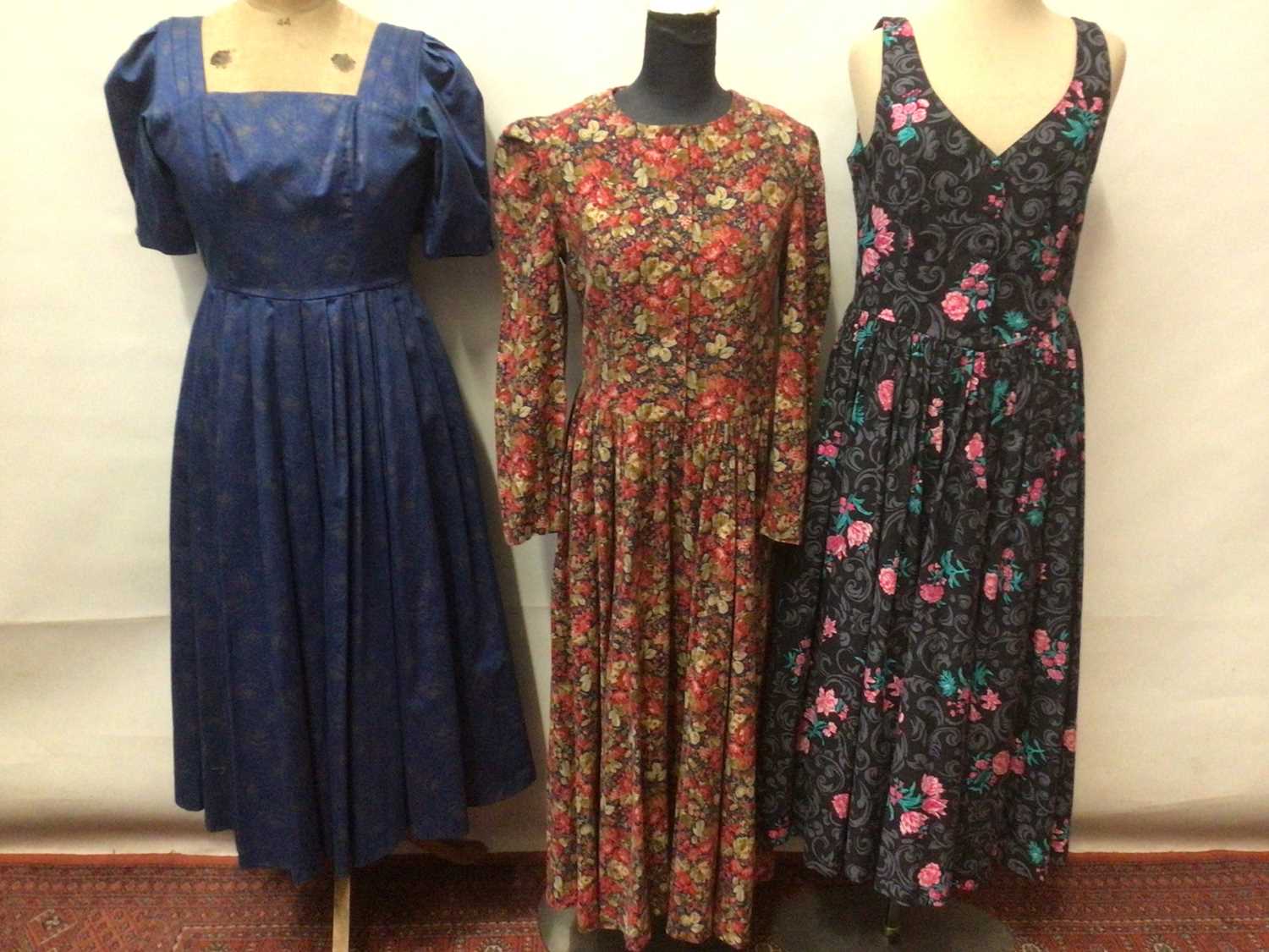 Lot 2085 Laura Ashley four 1980s and 90s dresses