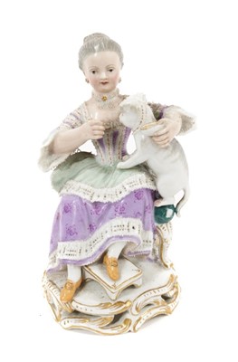 Lot 137 - 19th century Meissen figure