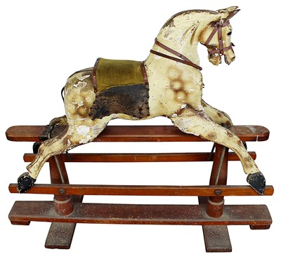 Lot 1397 - Victorian rocking horse