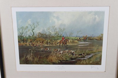 Lot 977 - *John Gregory King (1929-2014) signed limited edition print - East Essex, Sturmer Mere, 92/250, 40cm x 54cm, in glazed frame
