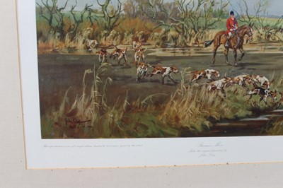 Lot 977 - *John Gregory King (1929-2014) signed limited edition print - East Essex, Sturmer Mere, 92/250, 40cm x 54cm, in glazed frame