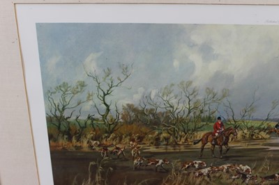 Lot 977 - *John Gregory King (1929-2014) signed limited edition print - East Essex, Sturmer Mere, 92/250, 40cm x 54cm, in glazed frame