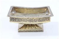 Lot 459 - Imperial Russian Silverer gilt salt of...