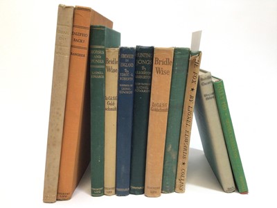 Lot 942 - Lionel Edwards, eleven volumes to include: Horses And Ponies, The Fox, Bridle Wise, Forrard On!, Tally-Ho Back! and others illustrated by the artist (11)