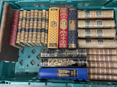 Lot 1709 - Box of French decorative bindings