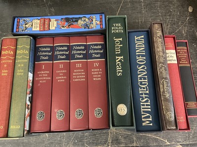 Lot 1721 - Collection of Folio Society books