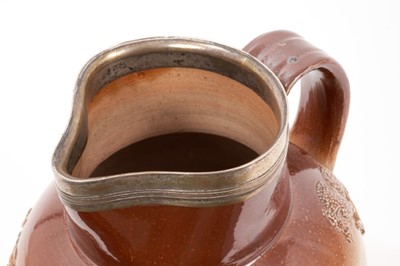 Lot 34 - Early 19th century London stoneware Harvest jug