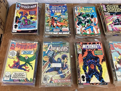 Lot 1755 - Marvel Comics mostly 80s to include Ghost Rider ,X-Men,Spider-Man and other.Approximately 250 Comics