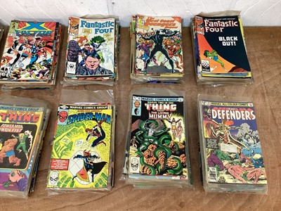 Lot 1755 - Marvel Comics mostly 80s to include Ghost Rider ,X-Men,Spider-Man and other.Approximately 250 Comics