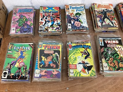 Lot 1755 - Marvel Comics mostly 80s to include Ghost Rider ,X-Men,Spider-Man and other.Approximately 250 Comics