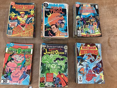 Lot 1761 - DC Comics mostly 80s to include Green Lantern, The Outsiders, Batman and others. approximately 165 comics