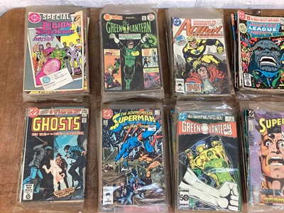 Lot 1765 - DC Comics mostly 80s to include Supergirl,Green Lantern,Action Comics and others.Approximately 270 Comics