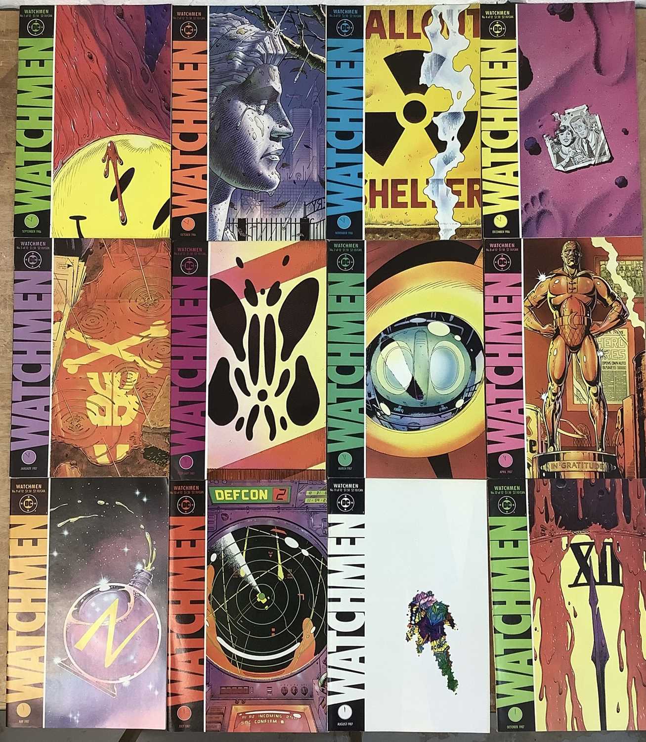 Lot 1768 - Complete set of DC Comics Watchmen