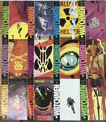 Lot 1768 - Complete set of DC Comics Watchmen 1986-1987 No. 1-12.