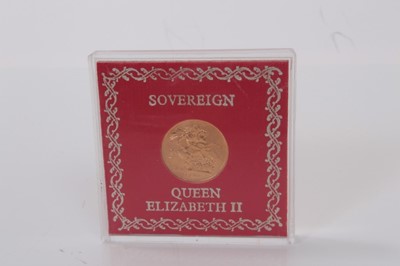 Lot 445 - G.B. - Gold Sovereign Elizabeth II 1980 UNC (1 coin)