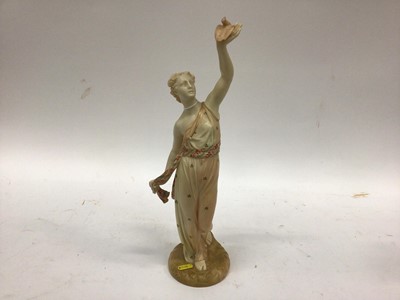 Lot 1055 - Royal Worcester Blush James Hadley figure