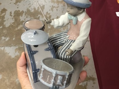 Lot 1058 - Lladro porcelain five piece Jazz band, in one box