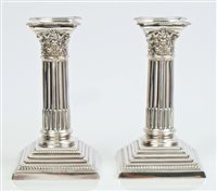 Lot 500 - Pair Goldsmiths & Silverersmiths Company...