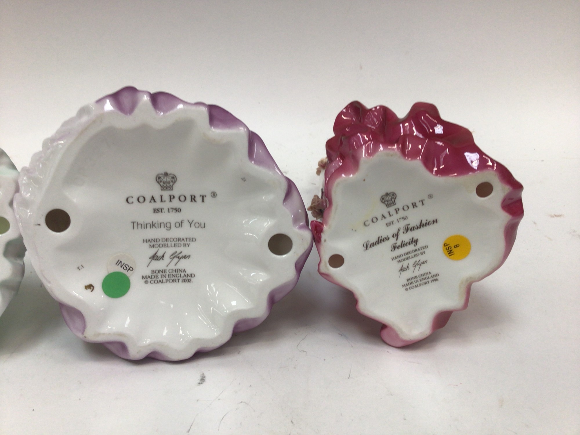 Lot 1078 Five Coalport figures Jayne with