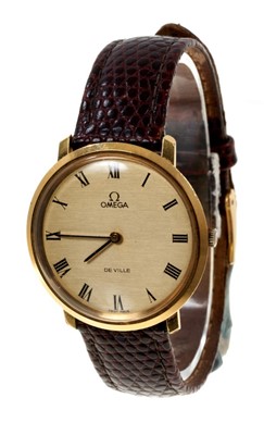 Lot 615 - 1960s/1970s gentlemen's Omega De Ville wristwatch