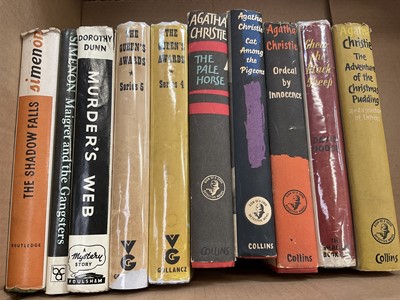 Lot 1798 - Small collection of Agatha Christie and other detective fiction, mostly first editions