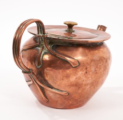 Lot 797 - Keswick School of Industrial Arts copper teapot