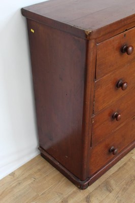 Lot 43 - Victorian mahogany chest of drawers