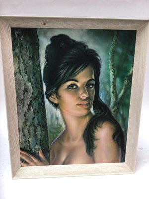 Lot 2647 - J.H. Lynch print 'Tina', in boots frame, 64 x 53.5cm overall