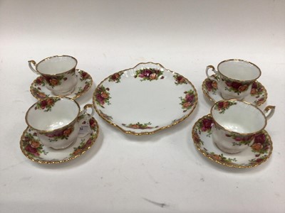 Lot 1097 - Royal Albert 'Old Country Roses' teaware - 9 pieces