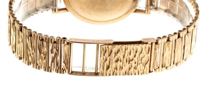 Lot 606 - 1960s gentlemen’s Rotary 9ct gold wristwatch with 17 Jewel Incabloc movement on 9ct gold bracelet