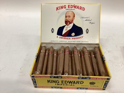 Lot 2435 - Box of King Edward Imperial cigars (incomplete)