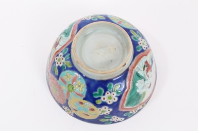 Lot 42 - Chinese erotic polychrome bowl
