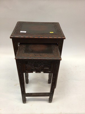 Lot 2550 - Nest Chinese tables