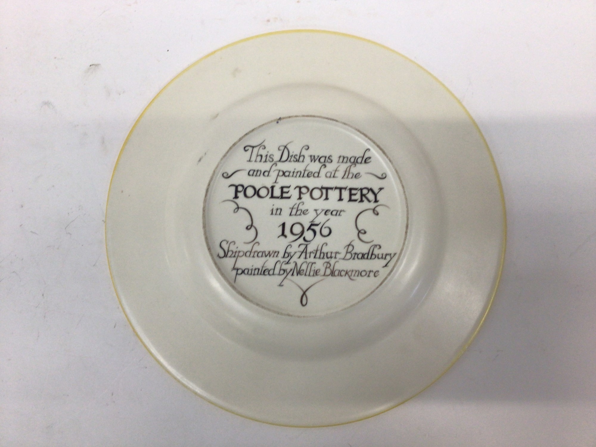 Lot 1151 Poole pottery Primrose dish 1956, ship