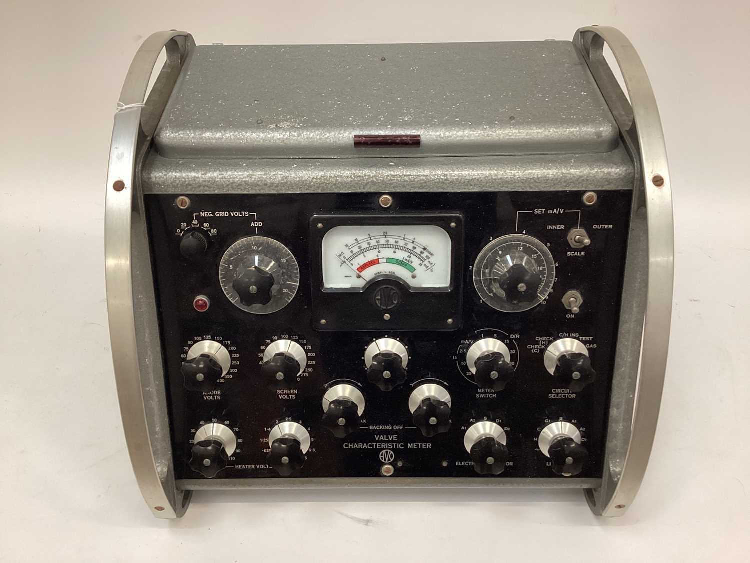 Lot 2460 - Avo valve meter - model VCM3, with instructions
