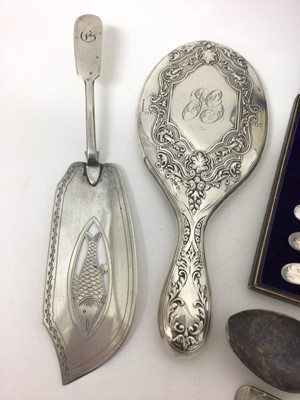 Lot 190 - Silver and silver-plate