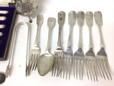 Lot 190 - Silver and silver-plate