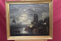 Lot 1069 - 19th century English School oil on canvas -...