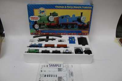 Lot 1815 - Railway Hornby Thomas The Tank and Friends boxed, large selection of Ertl Thomas The Tank engines, rolling stock and accessories plus some track.