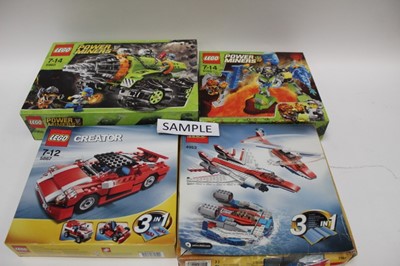 Lot 1818 - Lego selection of boxed models including Technic plus a box of mixed Lego.