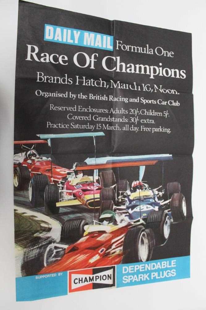 Lot Original De Cartes Autographes Formule 1 - Collection Sport Automobile