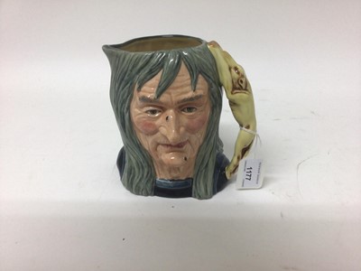 Lot 1177 - Royal Doulton special edition character jug - The Pendle Witch D6826