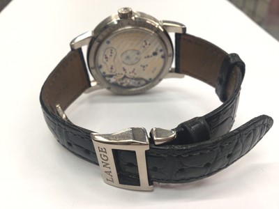 Lot 625 - Gentleman’s Lange & Söhne Lange 1 wristwatch  serial no 155262