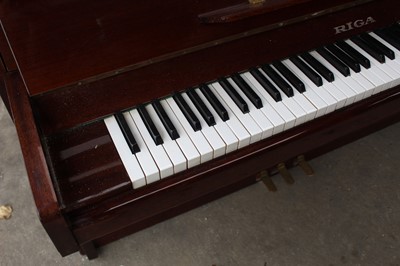 Lot 139 - Riga upright piano