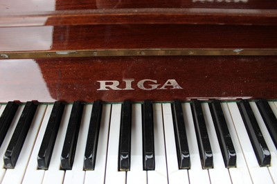 Lot 139 - Riga upright piano